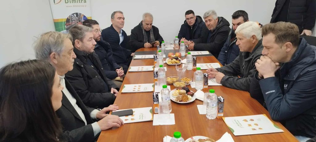 Ο Ν. Ανδρουλάκης σε αγροτικούς συνεταιρισμούς στο Βελβεντό: “Το ΠΑΣΟΚ δεν στηρίζει τη συμφωνία Mercosur”