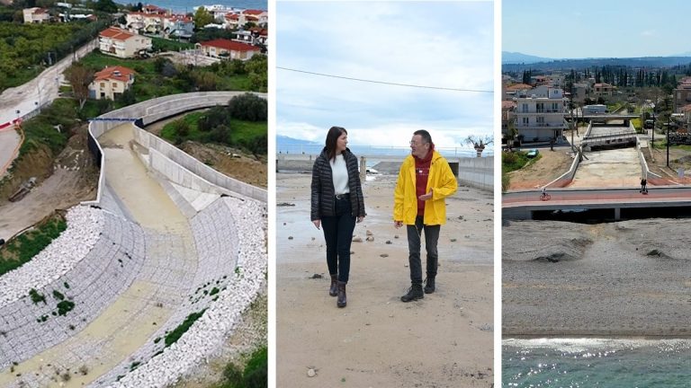 Σημαντικά αντιπλημμυρικά έργα στο παραλιακό μέτωπο της Σικυώνας