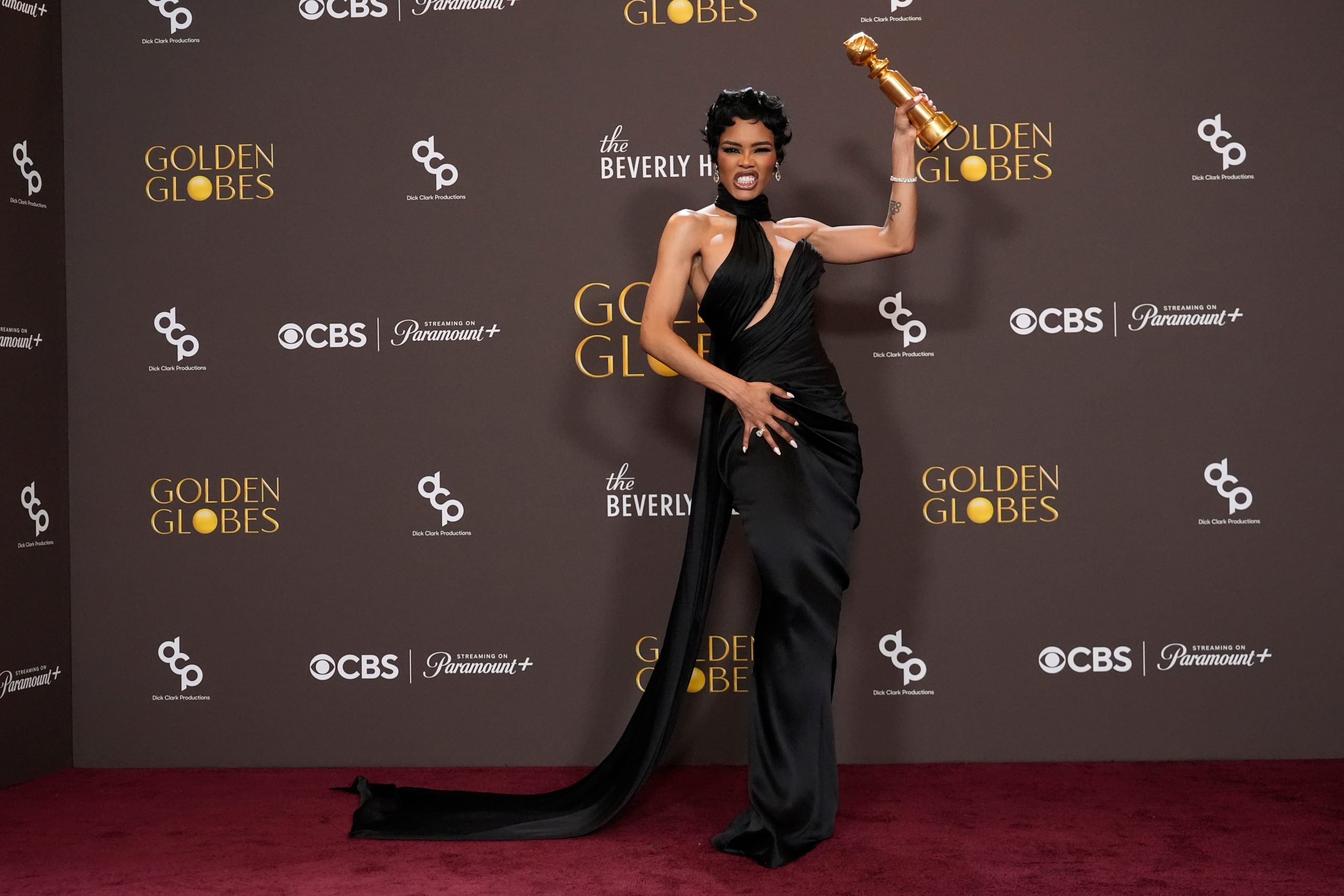 APTOPIX 83rd Golden Globes Χρυσές Σφαίρες 2026: Τι δήλωσε η Teyana Taylor μετά τη νίκη της