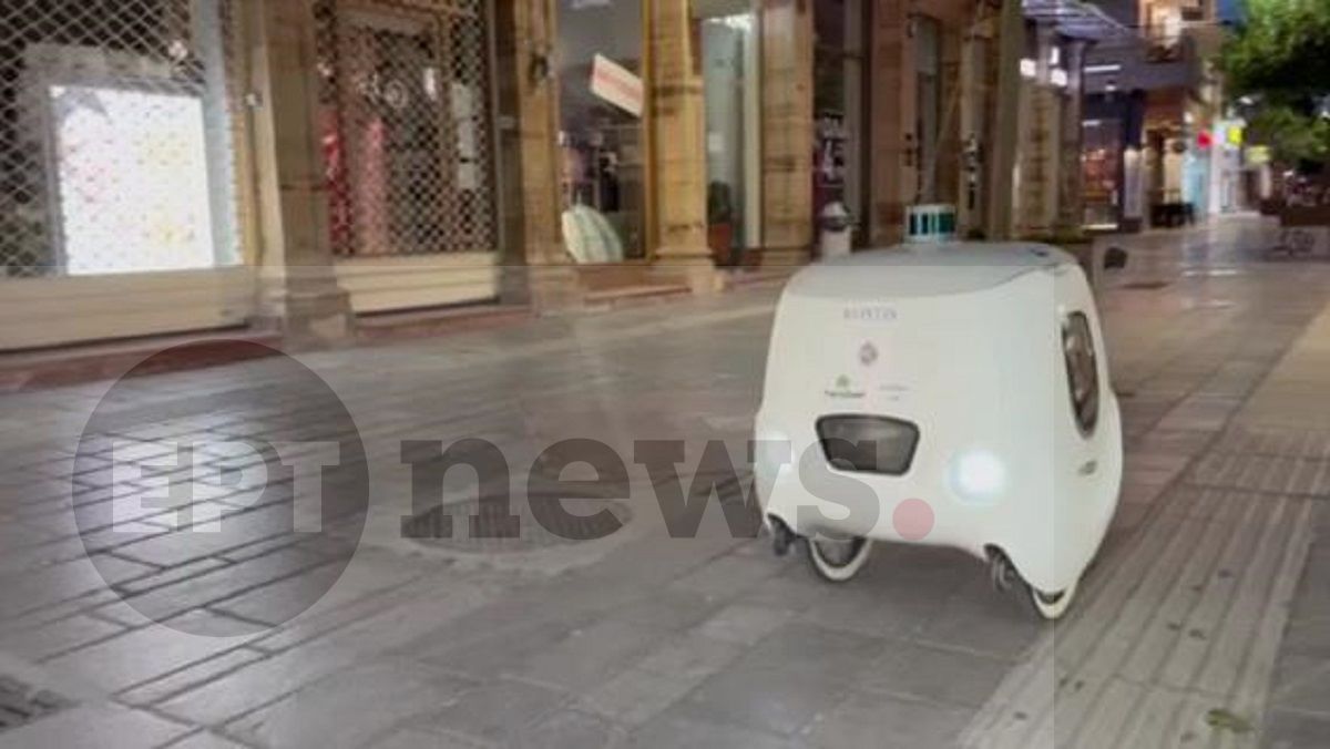 Χίος: Παρουσίαση delivery robots από το Πανεπιστήμιο