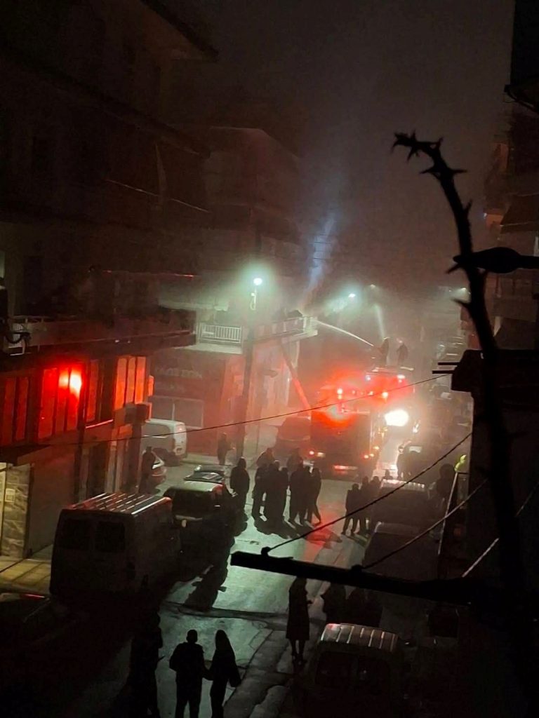 Σέρρες: Καταστράφηκε ολοσχερώς διαμέρισμα από φωτιά