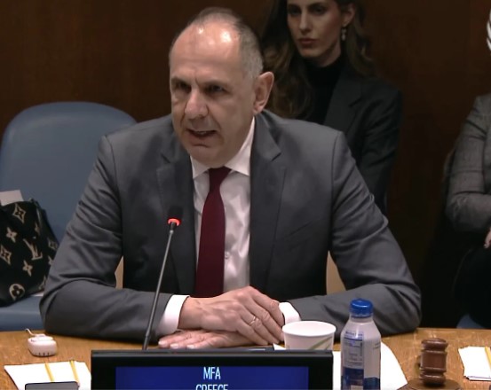 Γεραπετρίτης στον ΟΗΕ: H ασφαλής ναυτιλία θεμέλιο για ειρήνη και συνεργασία μεταξύ των εθνών