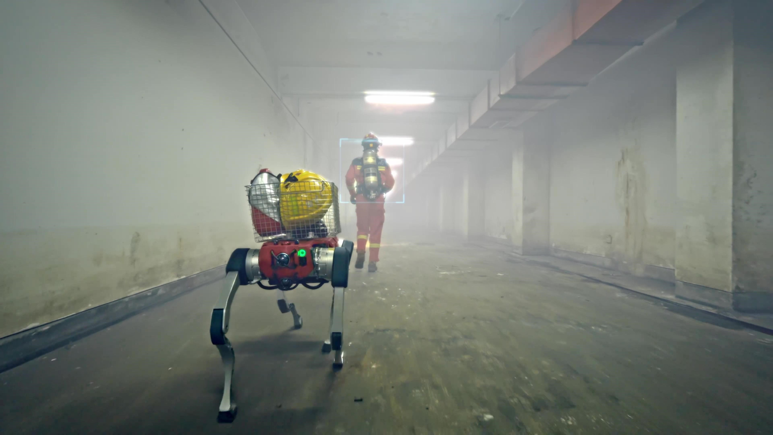 Ρομποτικοί σκύλοι με τεχνητή νοημοσύνη αναλαμβάνουν επικίνδυνες αποστολές πυρόσβεσης