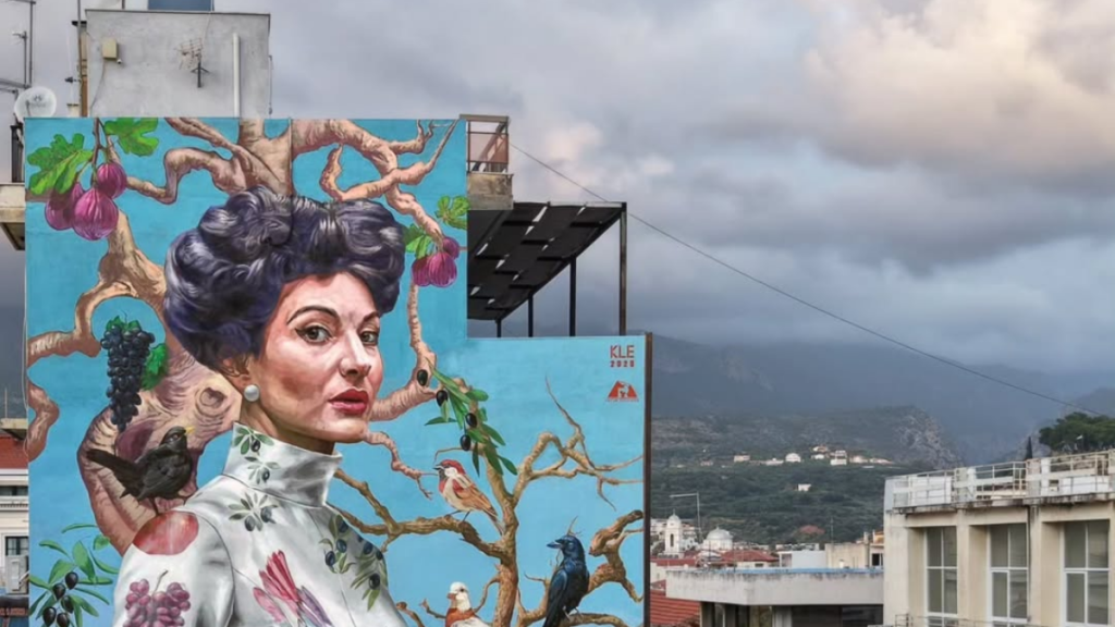 Η τοιχογραφία του Κλεομένη Κωστόπουλου που διεκδικεί με ανοιχτή ψηφοφορία τον παγκόσμιο τίτλο Best Mural of the World 2025