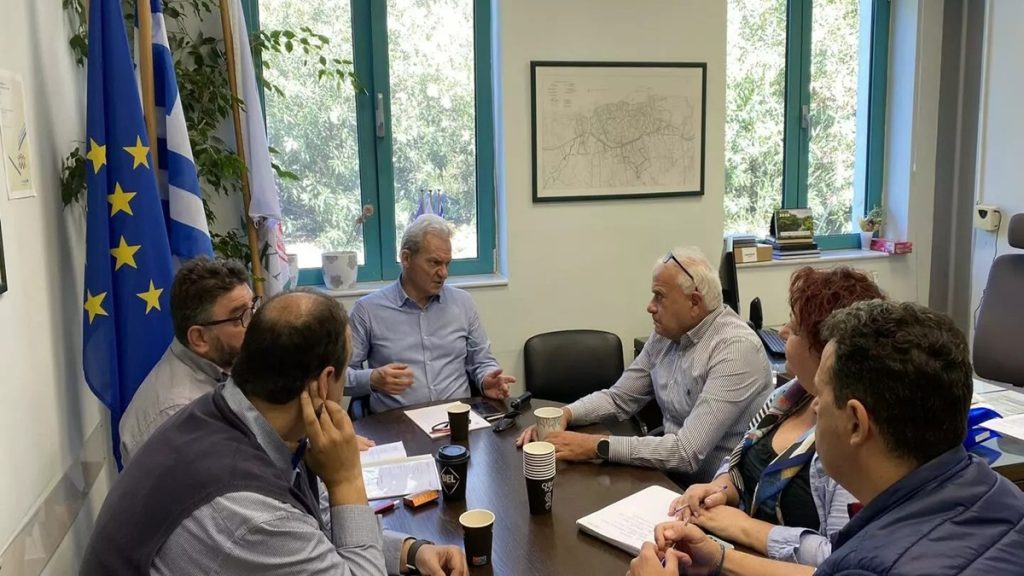 Το πρόβλημα της λειψυδρίας του Ηρακλείου βρέθηκε στο επίκεντρο συναντήσεων του δημάρχου στην Αθήνα