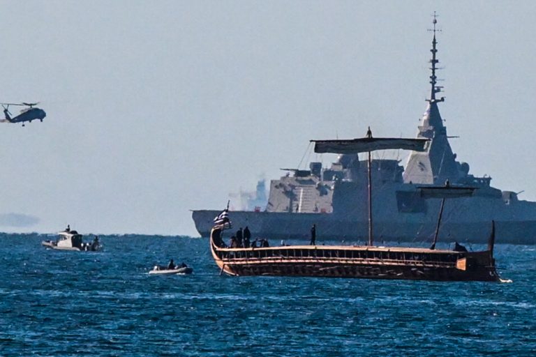 Με μεγαλοπρέπεια η υποδοχή της πρώτης φρεγάτας Belharra, «Κίμων» – Υλοποιείται το νέο δόγμα αποτροπής του Πολεμικού Ναυτικού