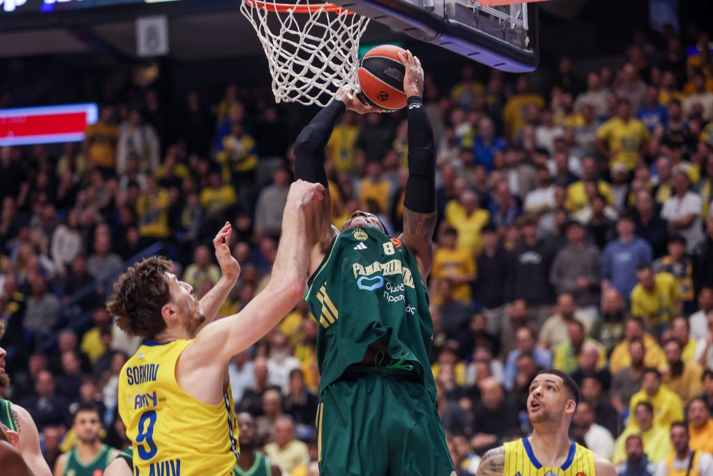Euroleague: Πλήρωσε την αστοχία του στο Tελ Αβίβ ο Παναθηναϊκός που γνώρισε την ήττα με 75-71 από την Μακάμπι