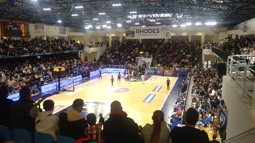 Στο δεύτερο δεκάλεπτο πήρε τα ηνία ο Ολυμπιακός έναντι του Κολοσσού στη Ρόδο (98-85)