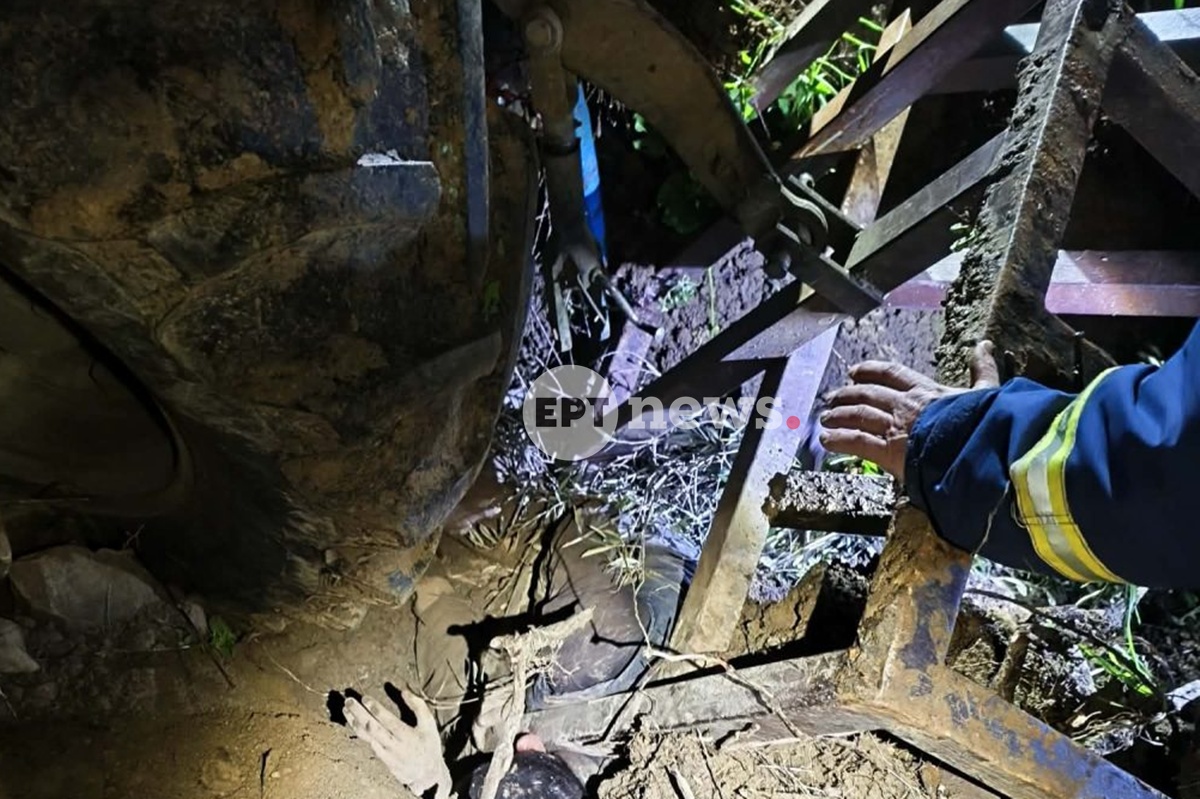 Μεσσηνία: Απεγκλωβισμός 21χρονου από τρακτέρ τα ξημερώματα στην Πλάτη Τριφυλίας