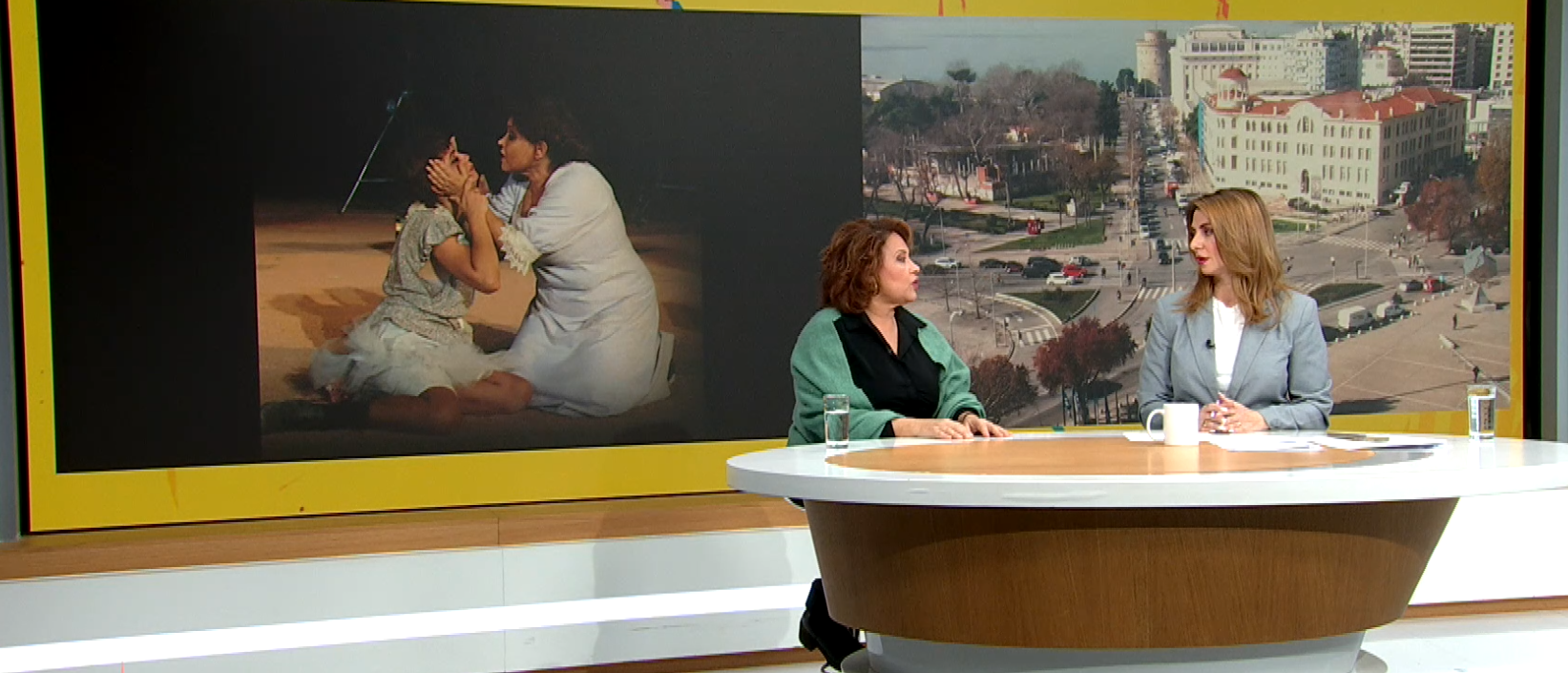 Η μουσικο-θεατρική παράσταση «Δέσποινα από το Αϊβαλί» στο Δημ. Θέατρο Μελίνα Μερκούρη