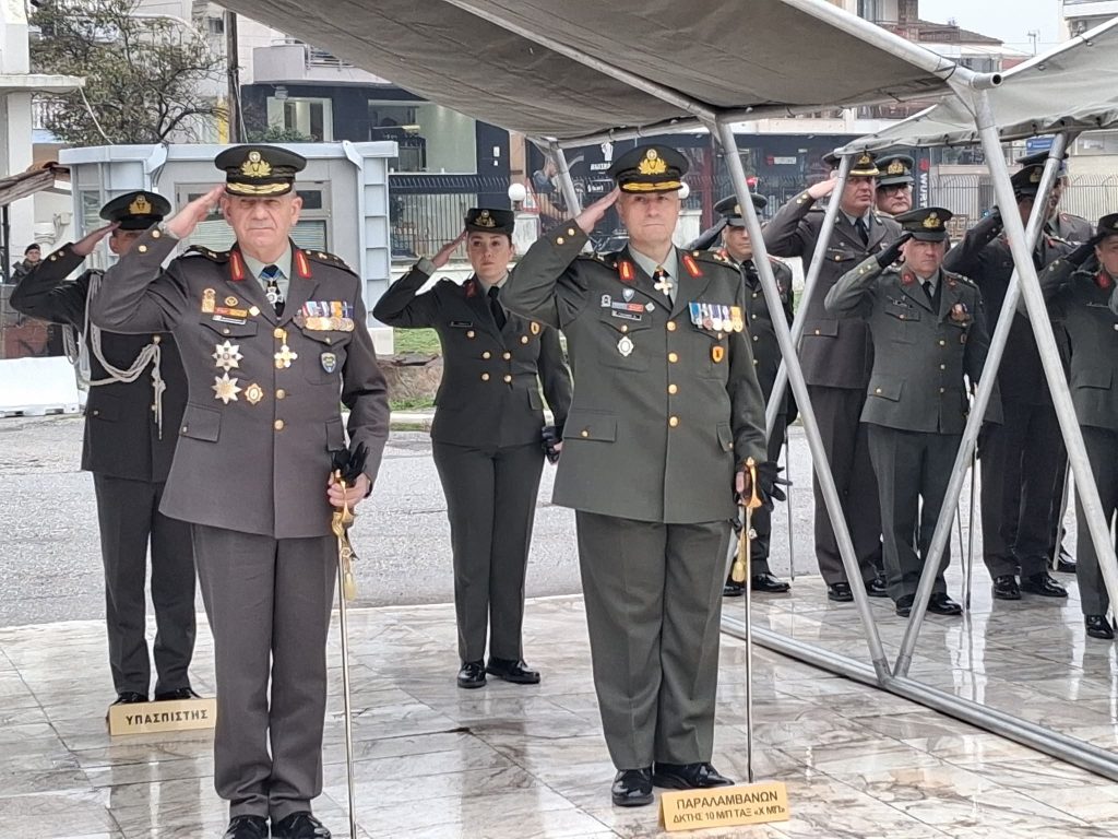 Σέρρες: Παρέλαβε καθήκοντα ο νέος διοικητής της 10ης Μηχανοποιημένης Ταξιαρχίας