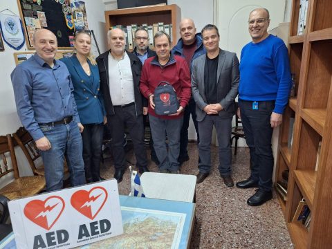 Στις εγκαταστάσεις της «Βιολάντα» ο Σωκράτης Φάμελλος