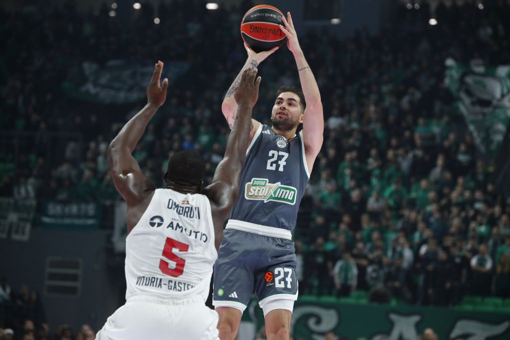 Euroleague: Επιστροφή στις νίκες με MVP Τολιόπουλο o Παναθηναϊκός, 93-74 την Μπασκόνια