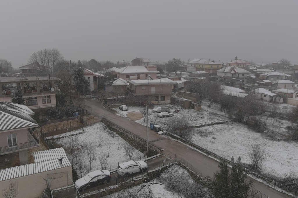 Άσπρη μέρα… στα περίχωρα των Ιωαννίνων