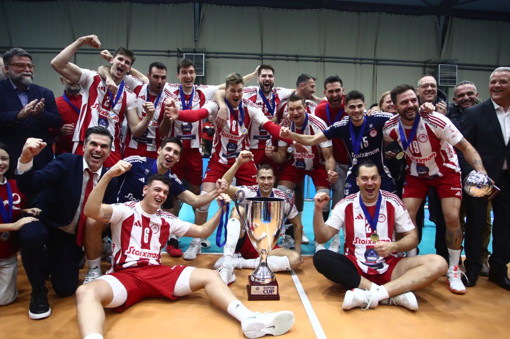 Δείτε τα highlights του τελικού του Σούπερ Καπ στο βόλεϊ ανάμεσα στον Παναθηναϊκό και τον Ολυμπιακό (video)