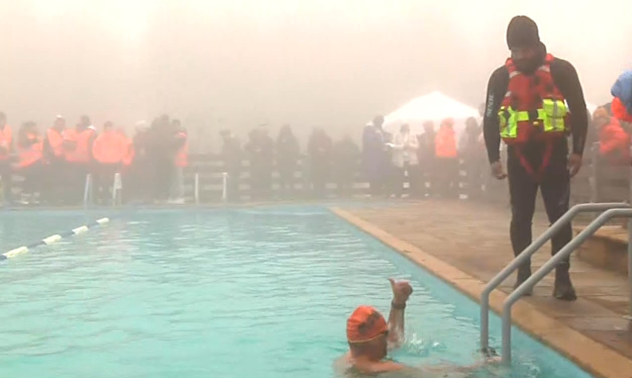 Το 2ο Cholomon Mount Ice Swimming Event στον Ταξιάρχη Χαλκιδικής 