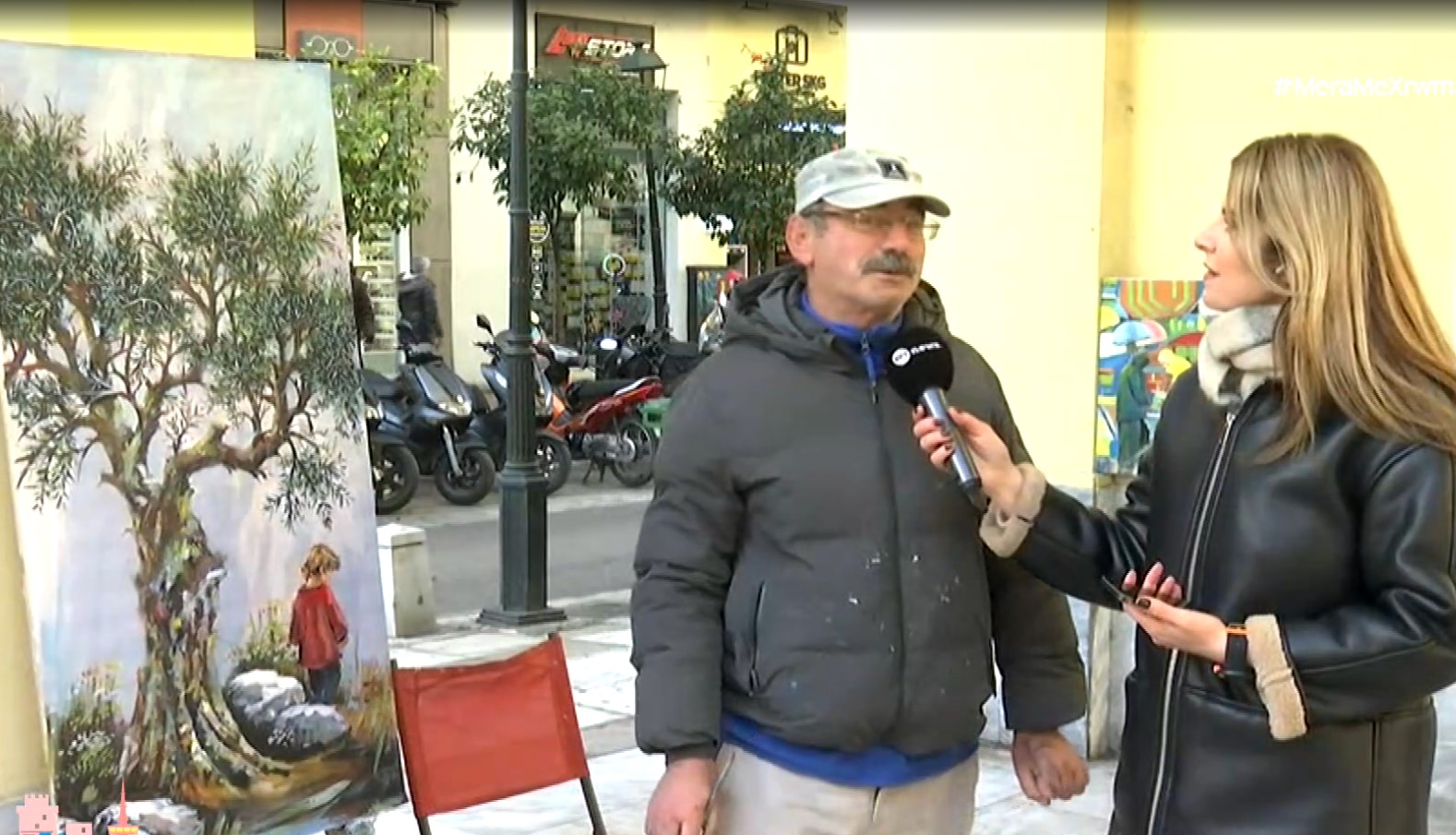 Ο Ανδρέας Καντίλης ζωγραφίζει 20 χρόνια στους δρόμους της Θεσσαλονίκης