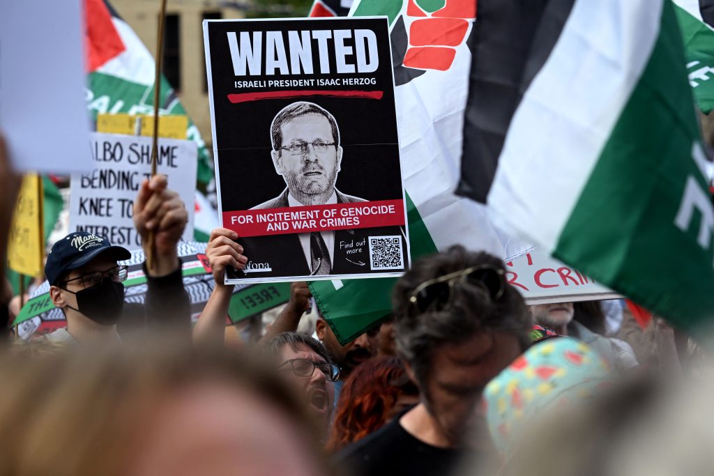 Eπεισόδια στο Σίδνεϊ και διαδηλώσεις κατά της επίσκεψης του προέδρου του Ισραήλ