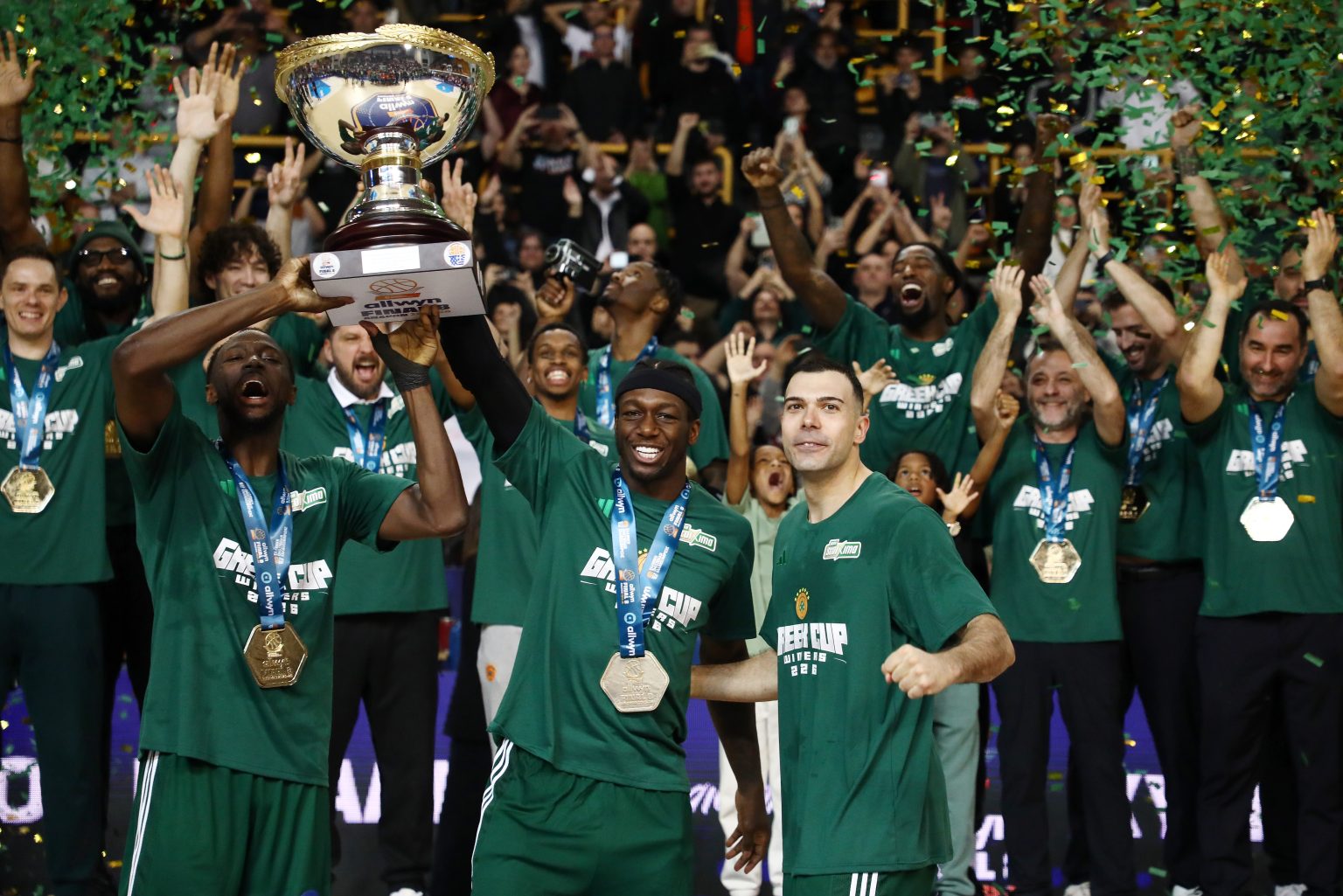 Κυπελλούχος Ελλάδος ο Παναθηναϊκός με εμφατική νίκη επί του Ολυμπιακού