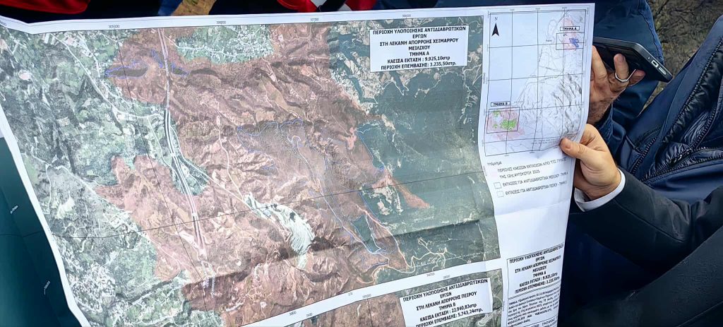 Στην Πάτρα για τα αντιπλημμυρικά ο Σταύρος Παπασταύρου