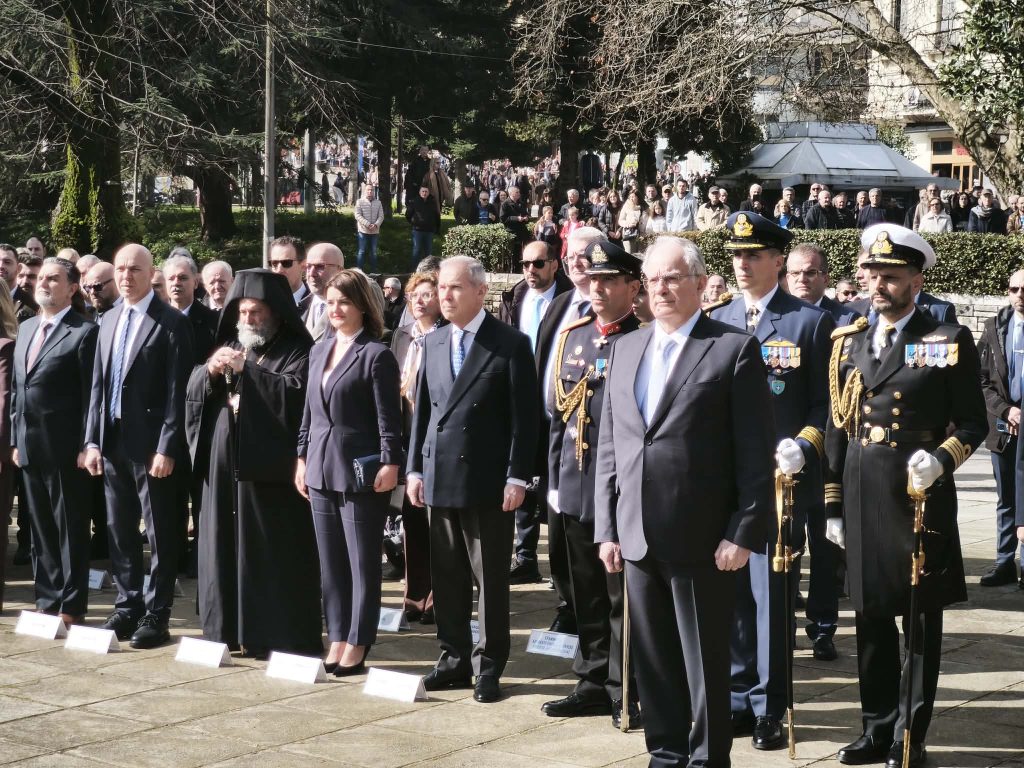 Στα Ιωάννινα ο Κ. Τασούλας για τα 113 χρόνια της απελευθέρωσης – «Με σύμπνοια, ομοφροσύνη και ενότητα όλοι οι αντίπαλοι νικιούνται»