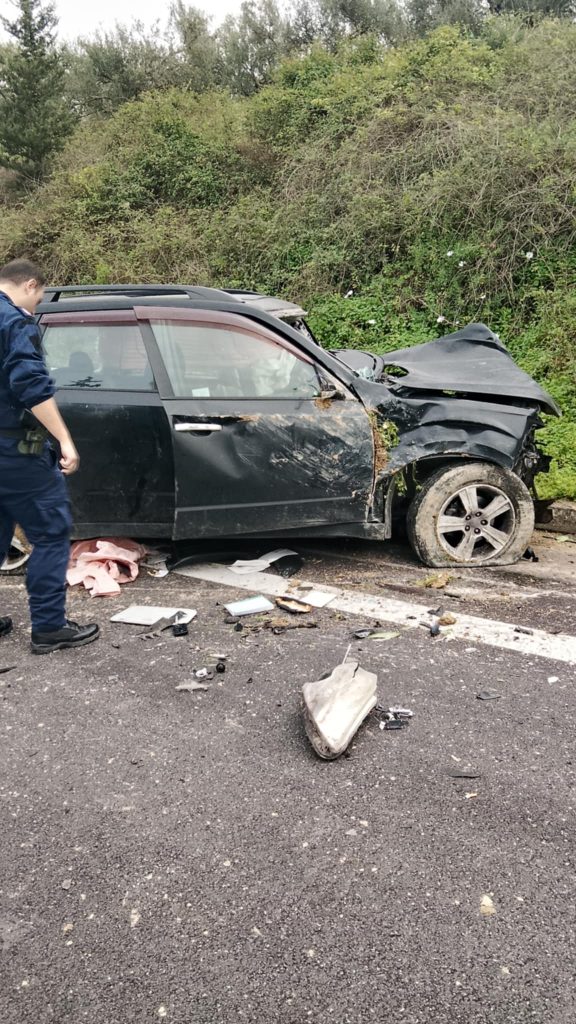 Χανιά: Μια γυναίκα νεκρή και τρείς τραυματίες σε τροχαίο στον ΒΟΑΚ