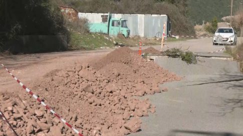 Χίος: «Λαβωμένος» από την κακοκαιρία ο Ι.Ν. Αγίου Μάρκου, που συμμετέχει και στο ρουκετοπόλεμο