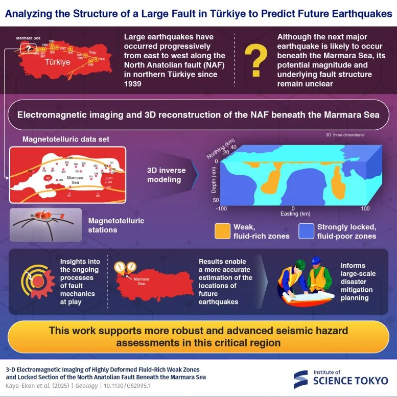 Τουρκία: Επιστήμονες χαρτογράφησαν το ρήγμα που θα μπορούσε να πυροδοτήσει τον επόμενο μεγάλο σεισμό