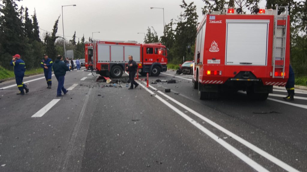 Χανιά: Μια γυναίκα νεκρή και τρείς τραυματίες σε τροχαίο στον ΒΟΑΚ