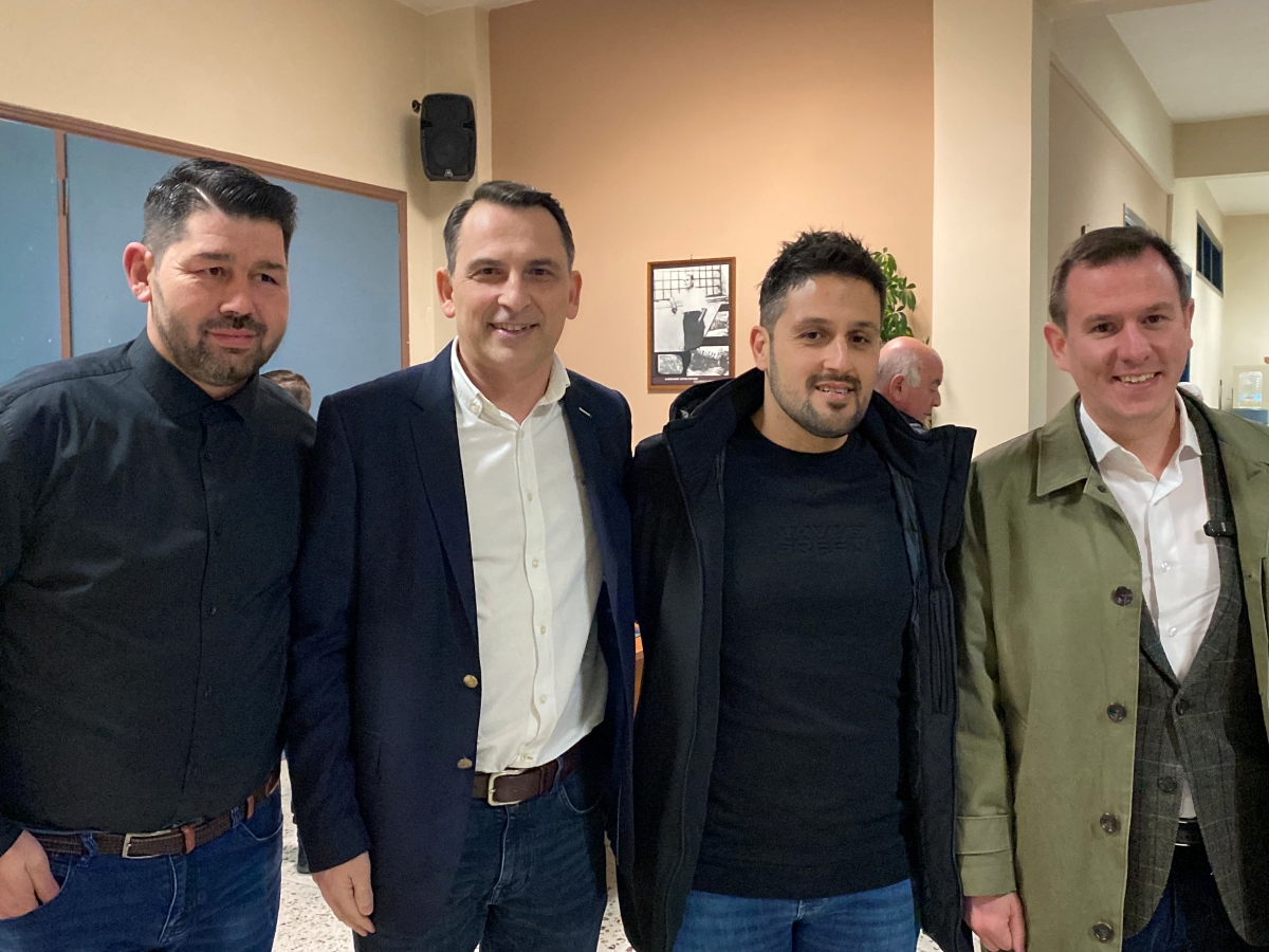 Παναγιώτης Δουδωνής από Τρίπολη:  Θέλουμε να είμαστε πρώτο κόμμα στις εθνικές εκλογές