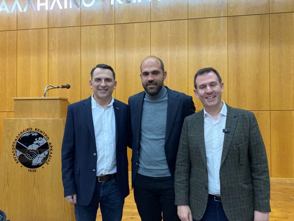 Παναγιώτης Δουδωνής από Τρίπολη: Θέλουμε να είμαστε πρώτο κόμμα στις εθνικές εκλογές