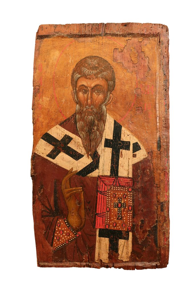 Ένα έκθεμα – μια ιστορία από το Βυζαντινό Μουσείο Βέροιας: Η εικόνα του Αγίου Βλασίου