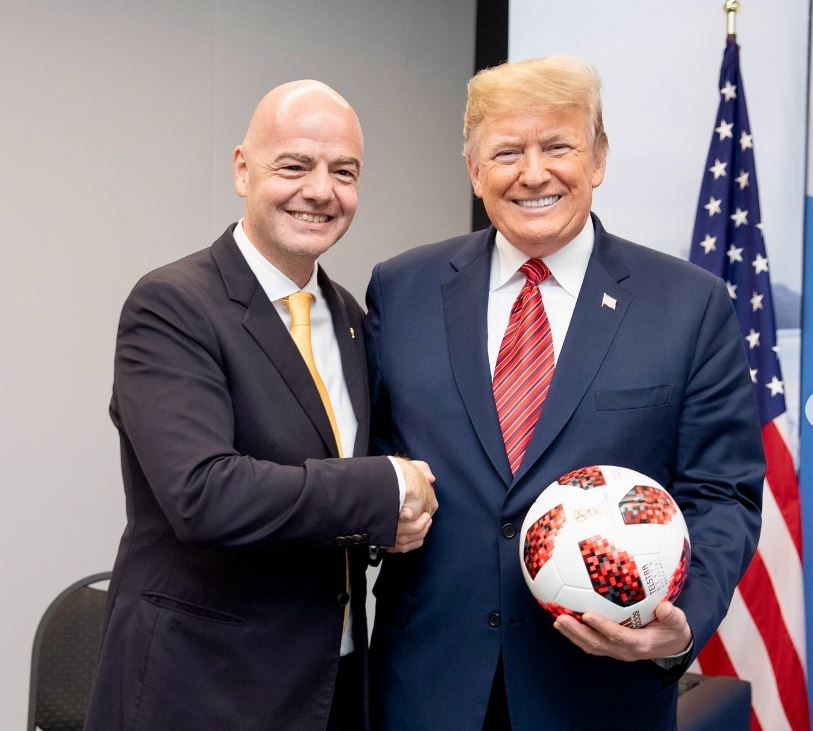 Πρώην πρόεδρος FIFA: «Η σχέση Τραμπ με Ινφαντίνο μετατρέπει το ποδόσφαιρο σε πολιτική»