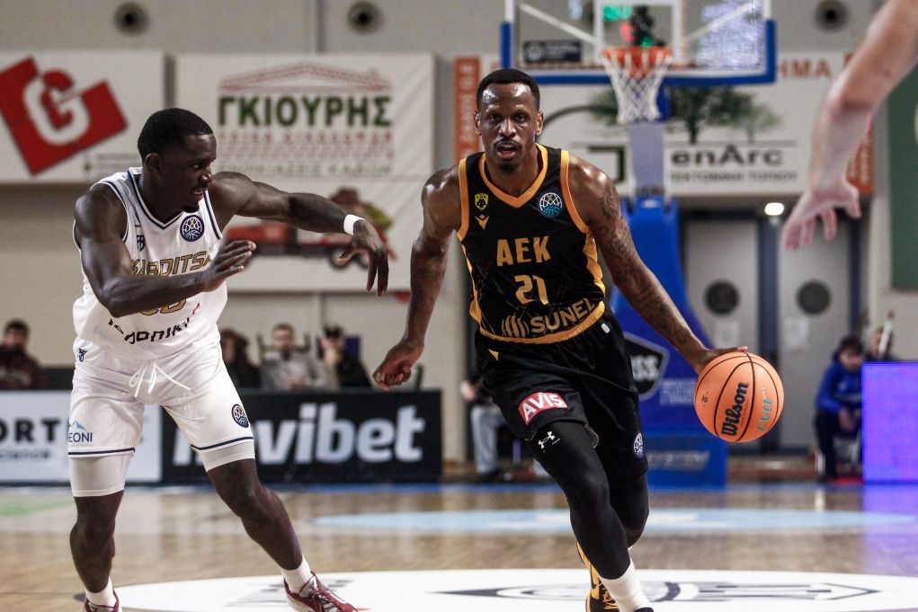 Champions League: Μονόλογος της ΑΕΚ με 90-62 ο «εμφύλιος» με την Καρδίτσα  ​