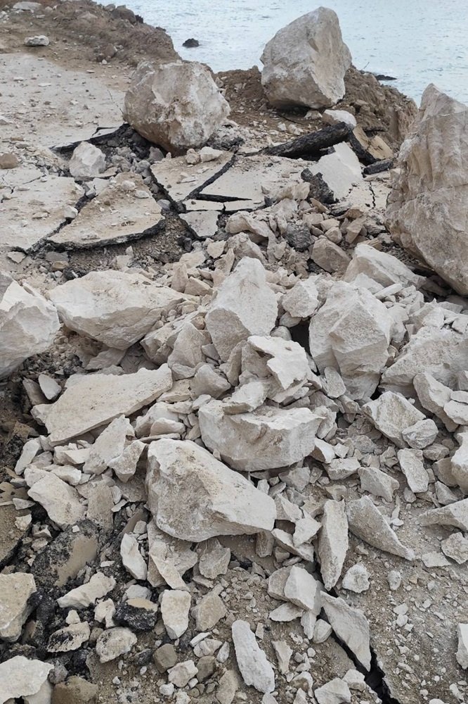 Ηράκλειο: Κλειστός επ’ αόριστον ο δρόμος Τέρτσα – Μύρτος λόγω κατολίσθησης