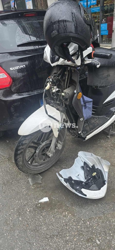 Θεσσαλονίκη: Τροχαίο στο κέντρο, σύγκρουση ΙΧ με δίκυκλο- Ένας τραυματίας