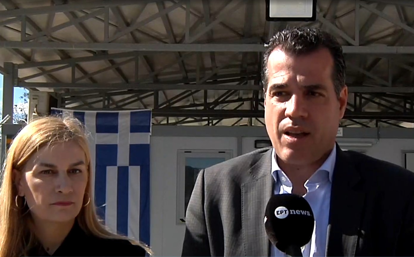 Την κλειστή δομή Βαγιοχωρίου επισκέφθηκε ο Θάνος Πλεύρης