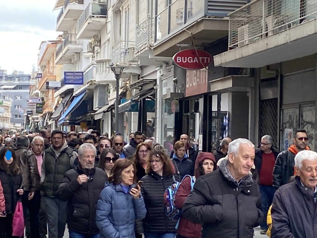 Τρίπολη: Η μνήμη των Τεμπών παραμένει ζωντανή