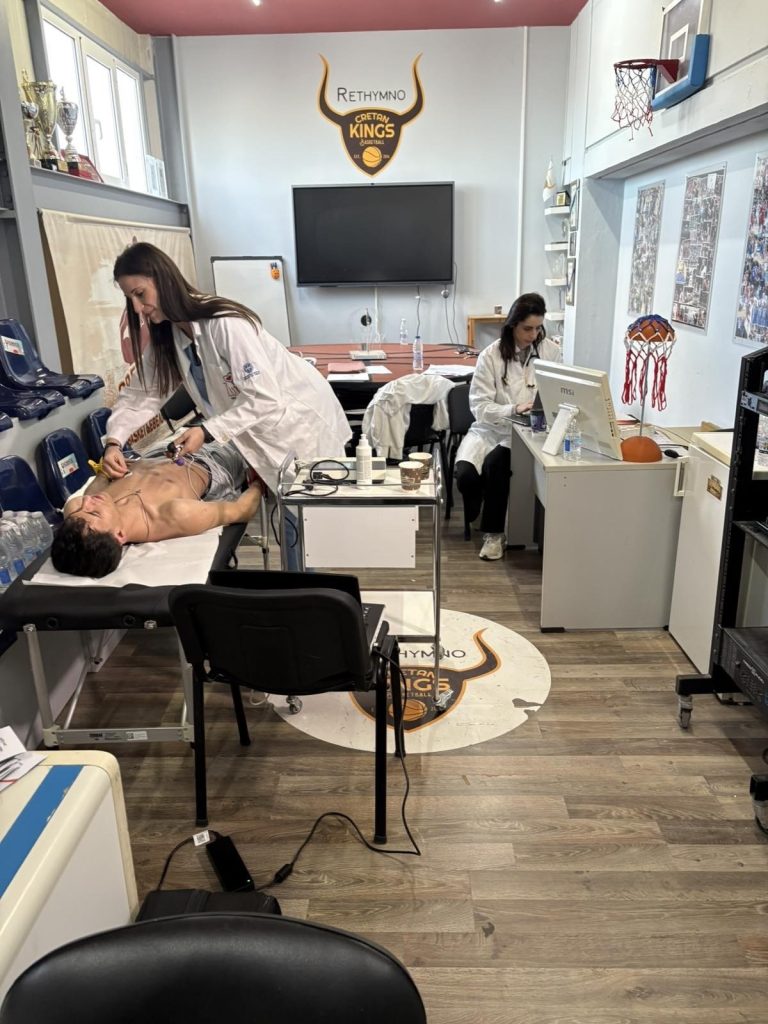 Το Ρέθυμνο αγκάλιασε το Πρόγραμμα «Ζωή», με καρδιολογικές εξετάσεις σε αθλητές 14-17 ετών