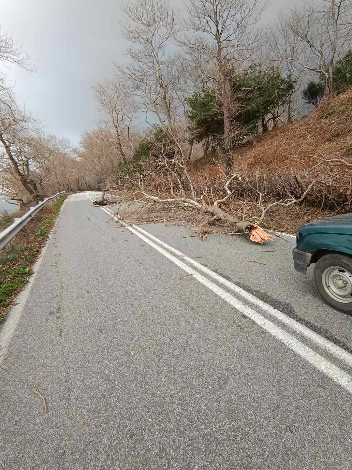 Aπαγορεύτηκε η κυκλοφορία λόγω θυελλωδών ανέμων σε Αλεξανδρούπολη και Σαμοθράκη