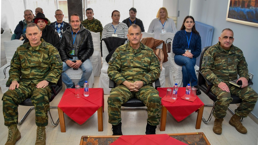 Ενημέρωση των δημοσιογράφων της Ροδόπης από την Ανώτατη Στρατιωτική Διοίκηση Θράκης