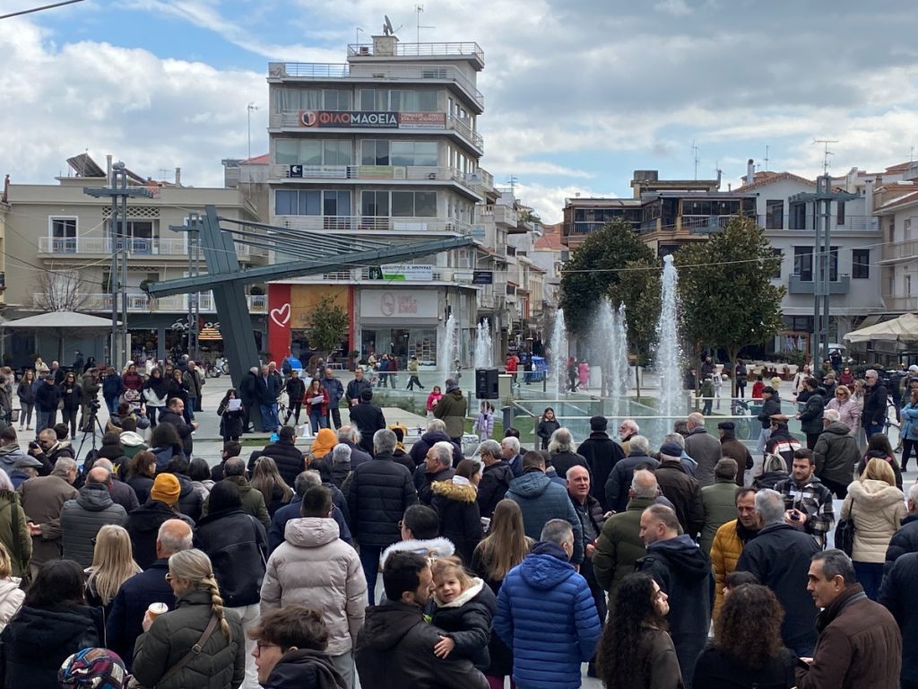Τρίπολη: Η μνήμη των Τεμπών παραμένει ζωντανή