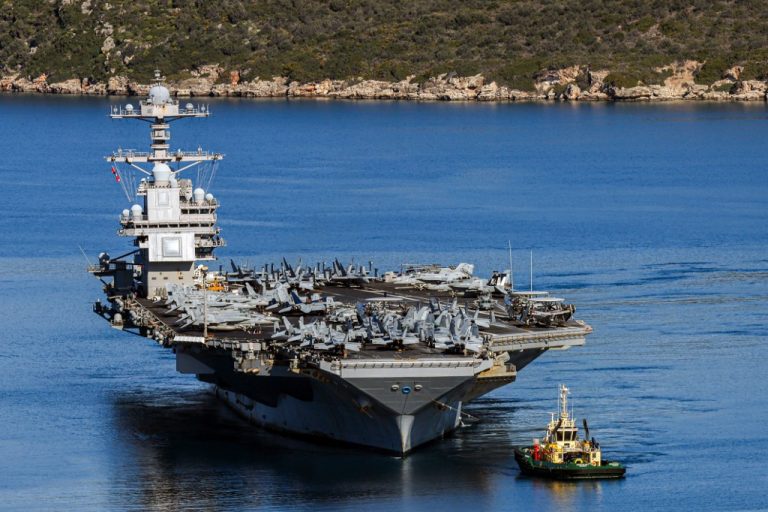 Το USS Gerald R. Ford επέστρεψε στη Σούδα