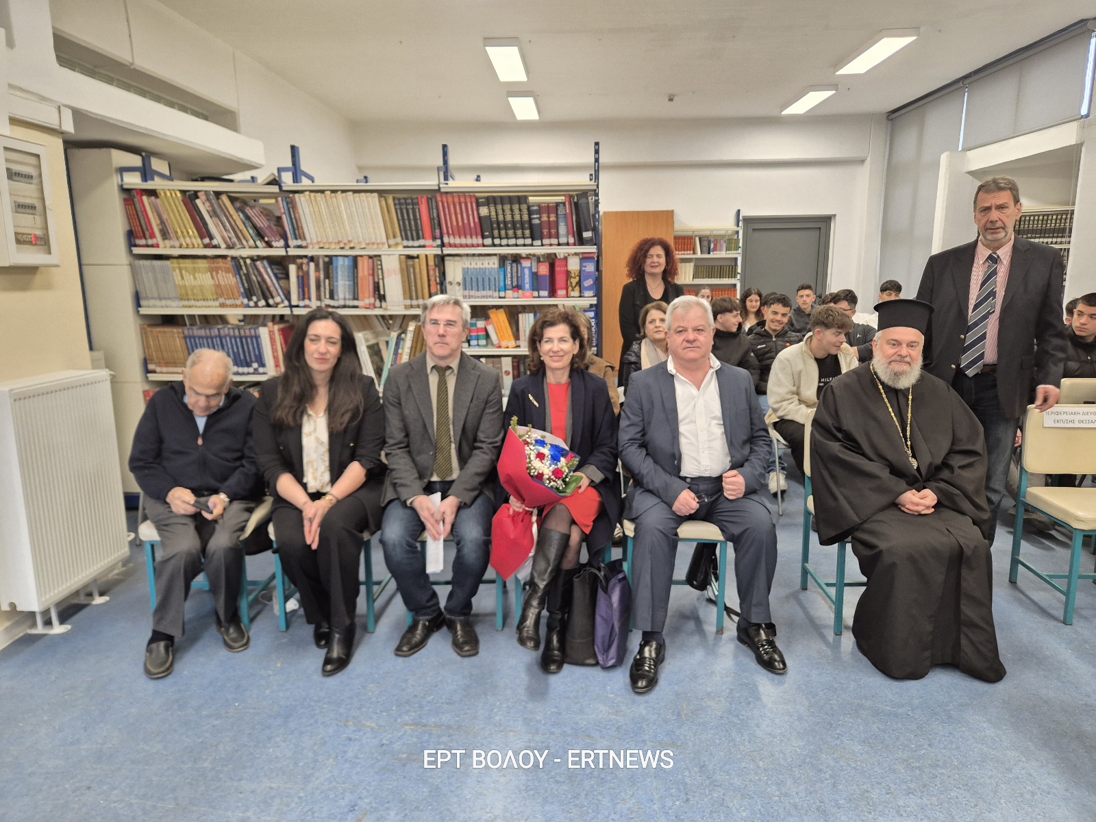 Επίσκεψη της Γαλλίδας πρέσβειρας στο 6ο ΓΕΛ Βόλου – Διεθνής διάκριση μαθητών για πρόγραμμα μνήμης του Ολοκαυτώματος