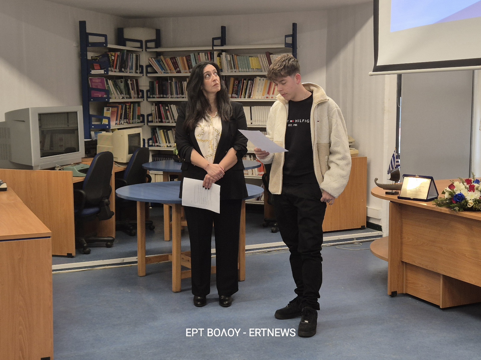 Επίσκεψη της Γαλλίδας πρέσβειρας στο 6ο ΓΕΛ Βόλου – Διεθνής διάκριση μαθητών για πρόγραμμα μνήμης του Ολοκαυτώματος