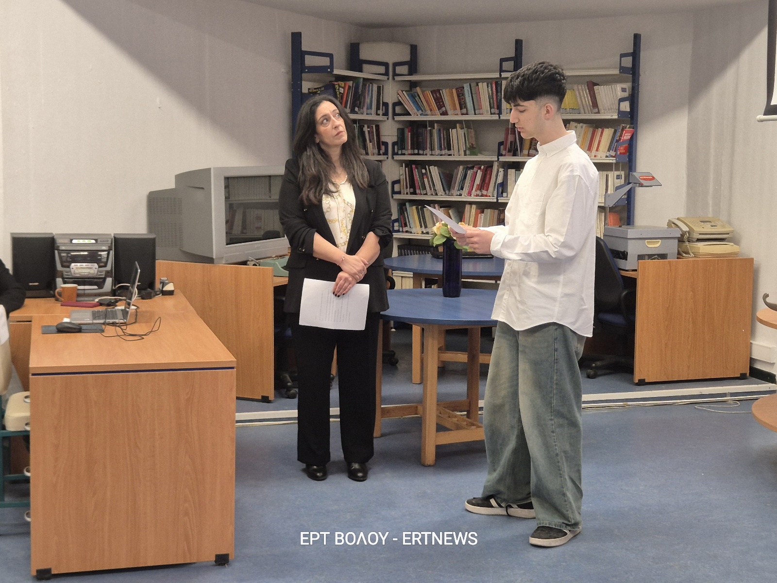 Επίσκεψη της Γαλλίδας πρέσβειρας στο 6ο ΓΕΛ Βόλου – Διεθνής διάκριση μαθητών για πρόγραμμα μνήμης του Ολοκαυτώματος