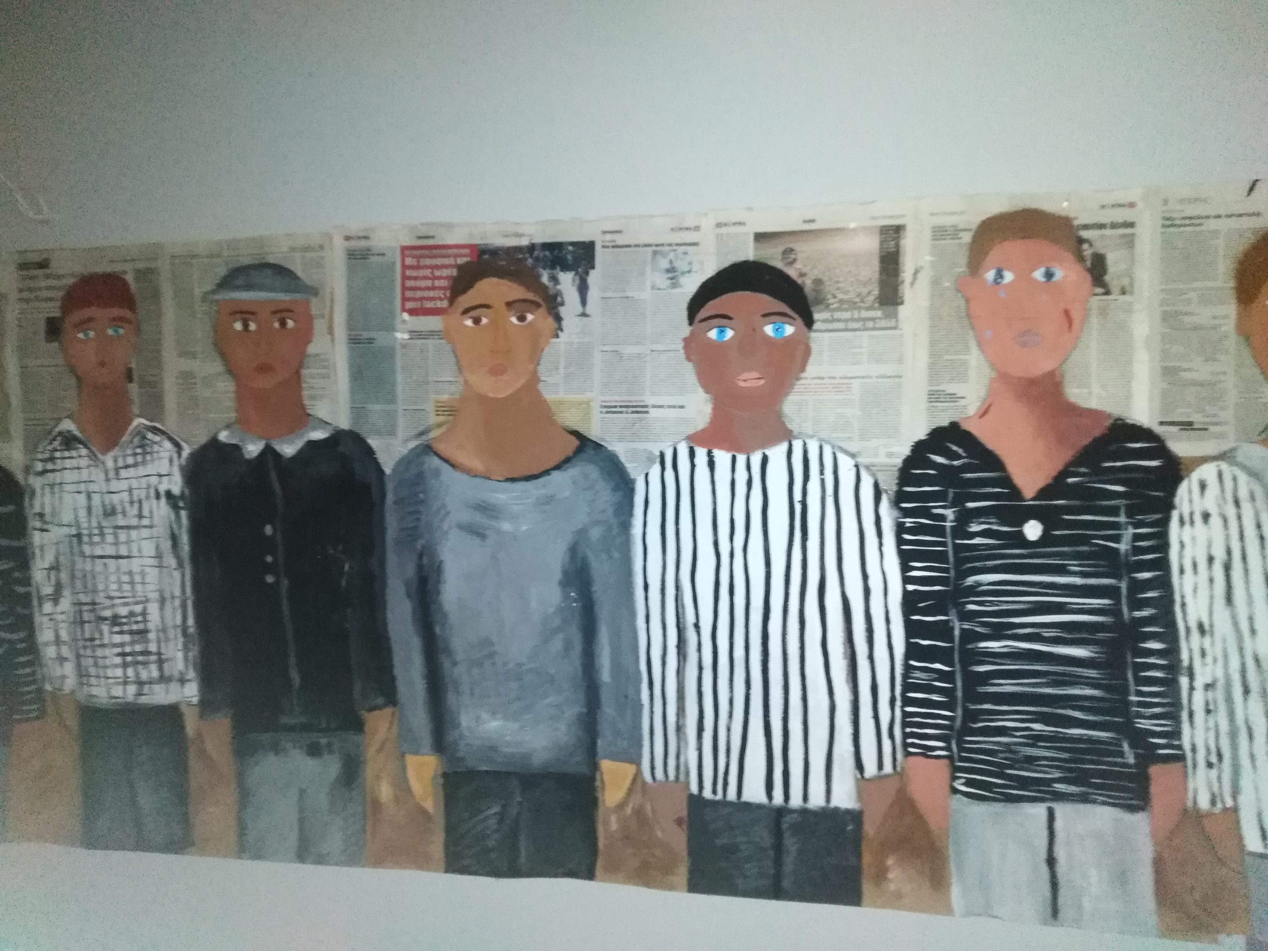 3-4 Μαθητική έκθεση ζωγραφικής για τα 82 χρόνια από το Μπλόκο της Καλογρέζας