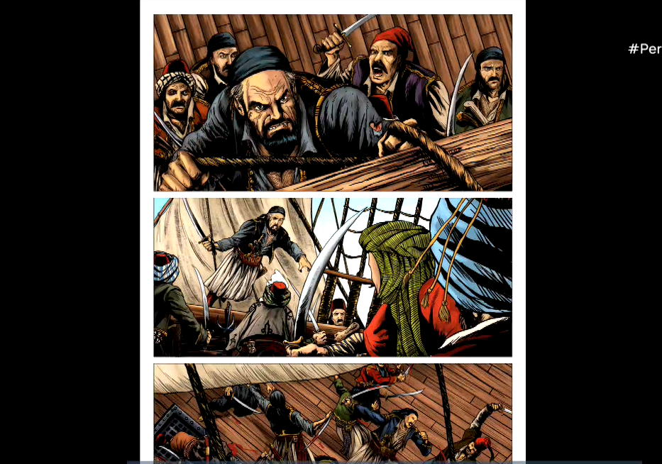 Σε κόμικς η περίοδος της τουρκοκρατίας και η Ελληνική επανάσταση