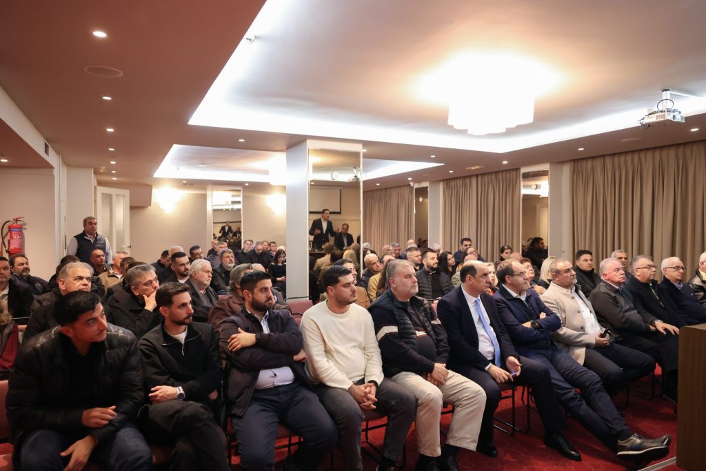 Το Ρέθυμνο επισκέφθηκε ο Γρ. της Πολιτικής Επιτροπής της Ν.Δ. Κώστας Σκρέκας