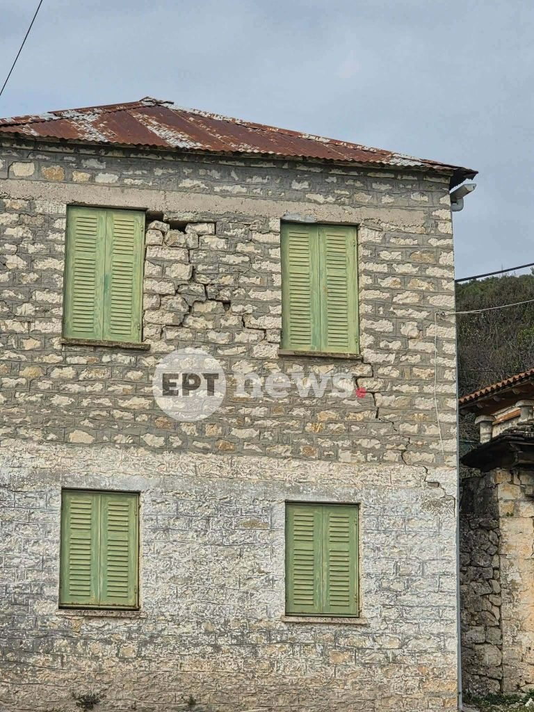 Σεισμός Θεσπρωτία: Σημαντικές ζημιές σε εκκλησίες και σπίτια στο χωριό Ψήνα Δωδώνης του νομού Ιωαννίνων